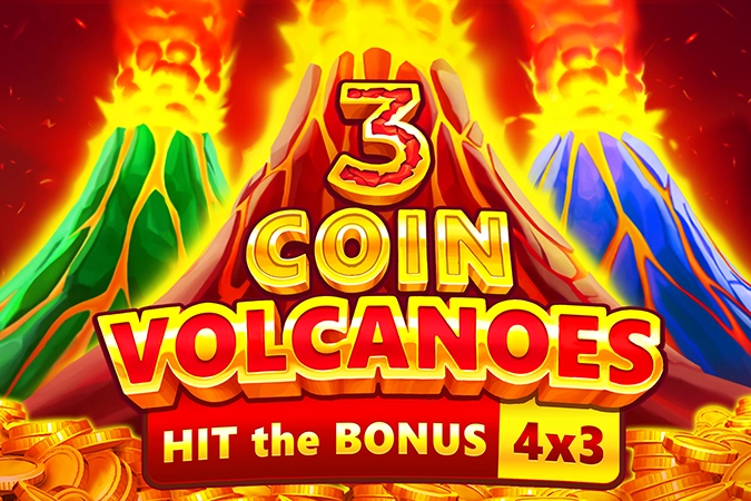03324 3 coin volcanoes